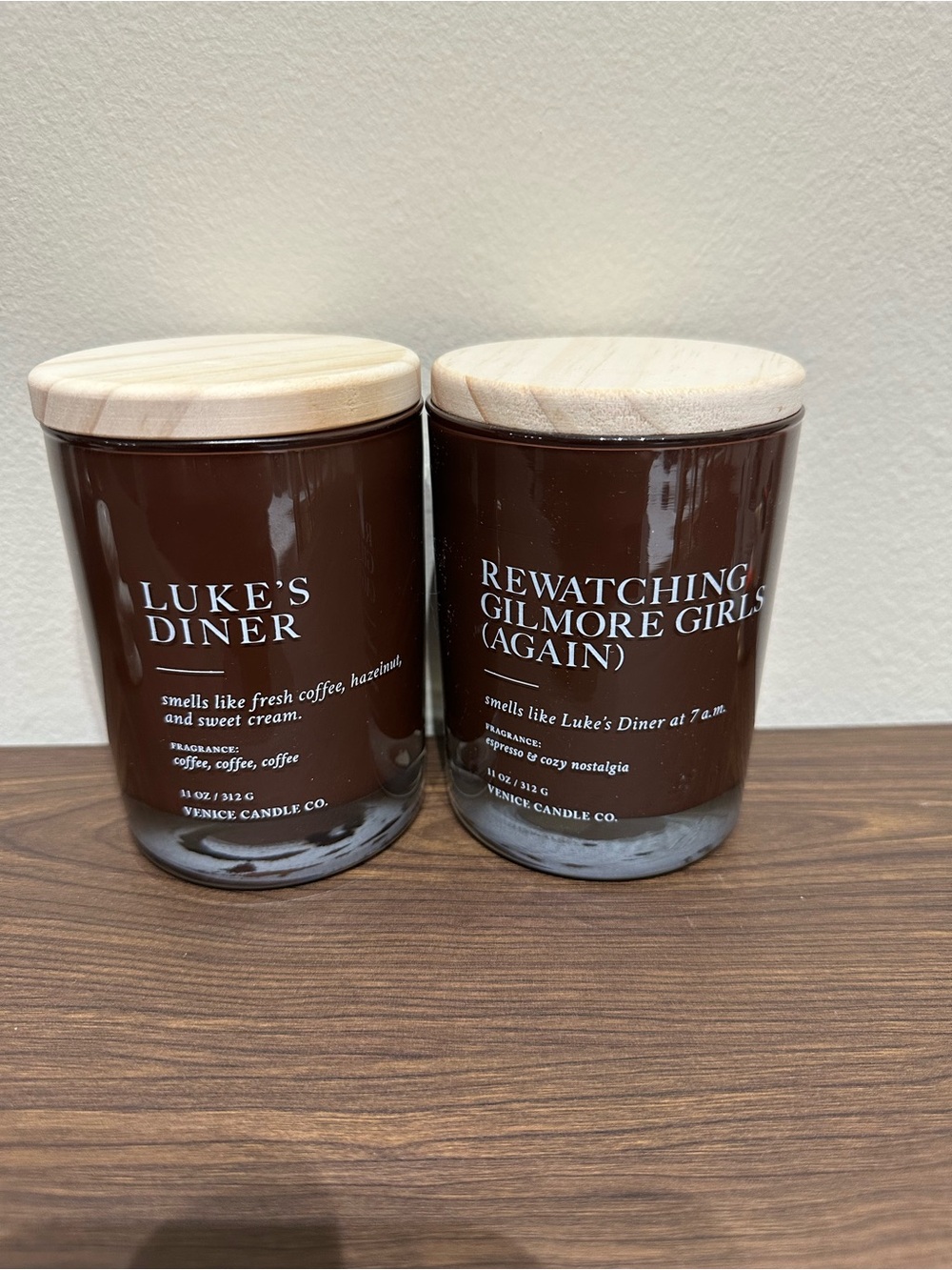 Gilmore girls candles